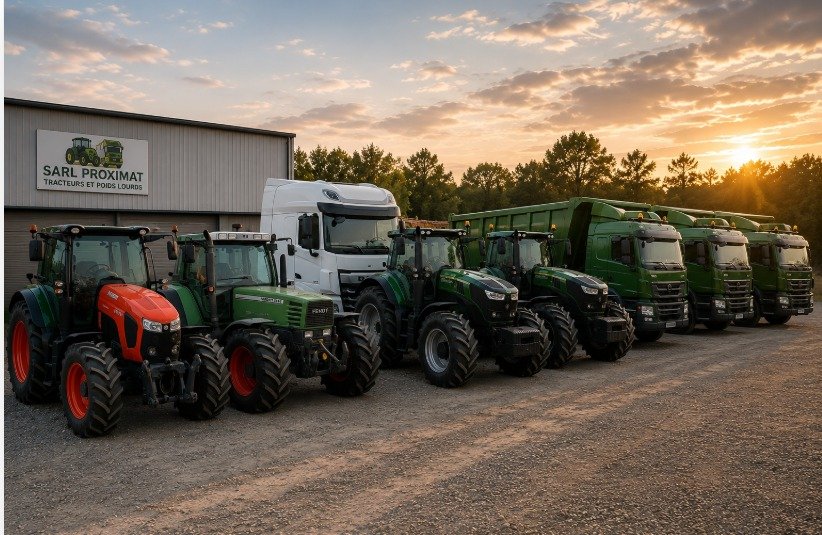 Nouvelle flotte de poids lourds disponible